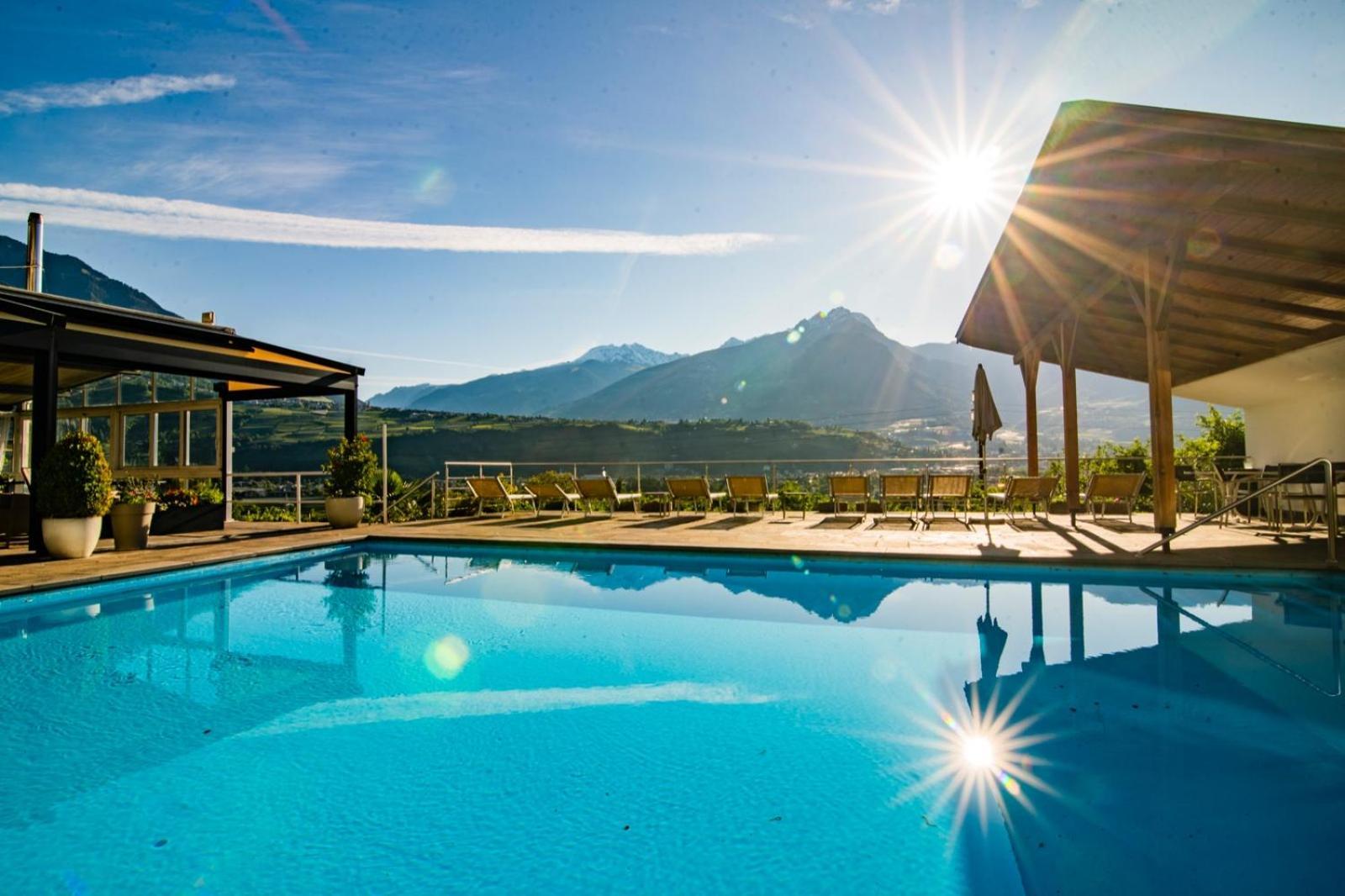 Bio & Wellnesshotel Pazeider - Healing Garden Above Meran مارلينغو المظهر الخارجي الصورة